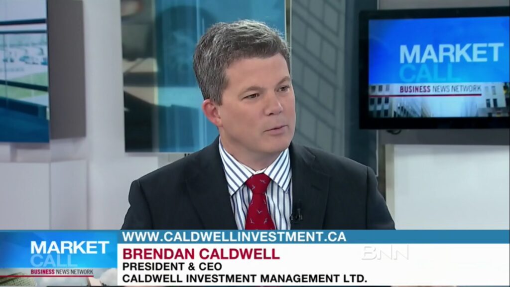 Brendan Caldwell on BNN discussing Canadian Value Stocks, Oct. 5, 2016.