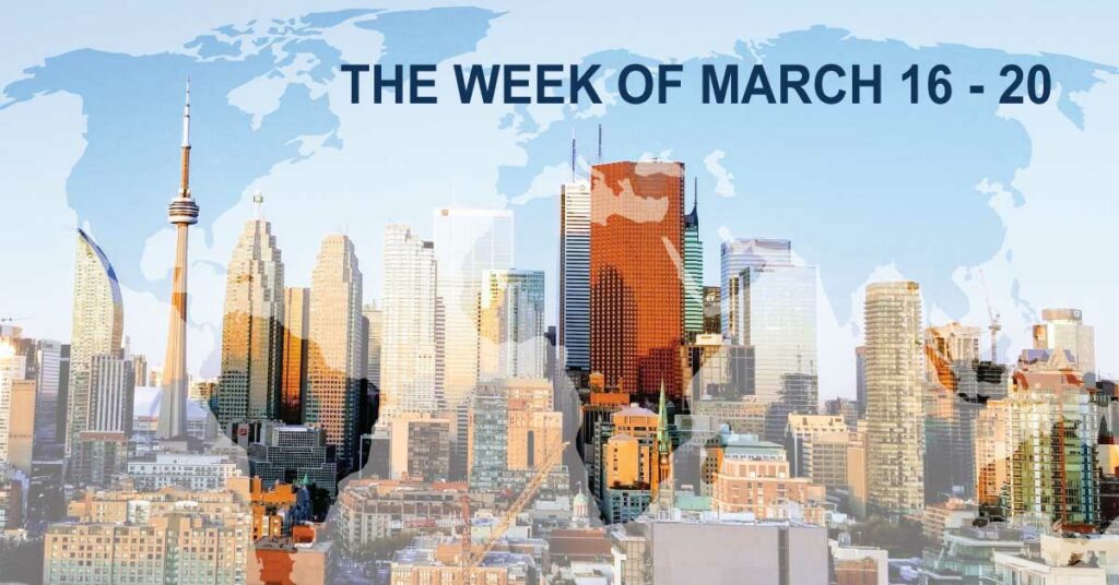 The Week of March 16, 2020 - March 20, 2020