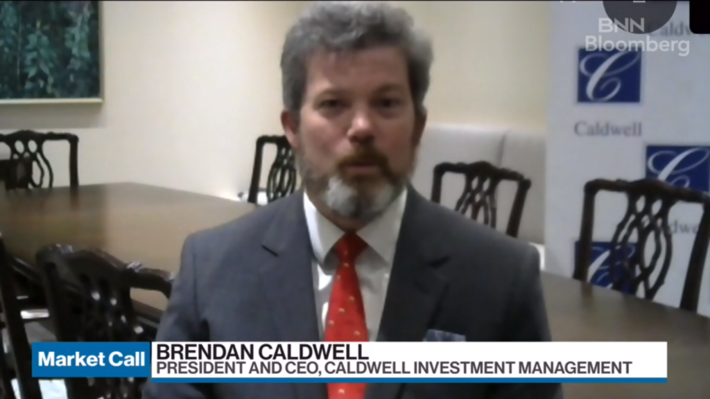 Brendan Caldwell on BNN Bloomberg's Market Call with Andrew Bell
